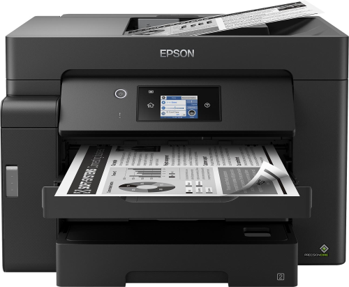 Epson EcoTank ET-M16600 - Stampante multifunzione - B/N - ink-jet - A3 plus (329 x 483 mm) (originale) - A3 (supporti) - fino a 25 ppm (stampa) - 550 fogli - USB, LAN, host USB, Wi-Fi